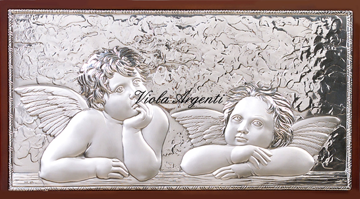 Quadro Angeli Raffaello di . Argento online