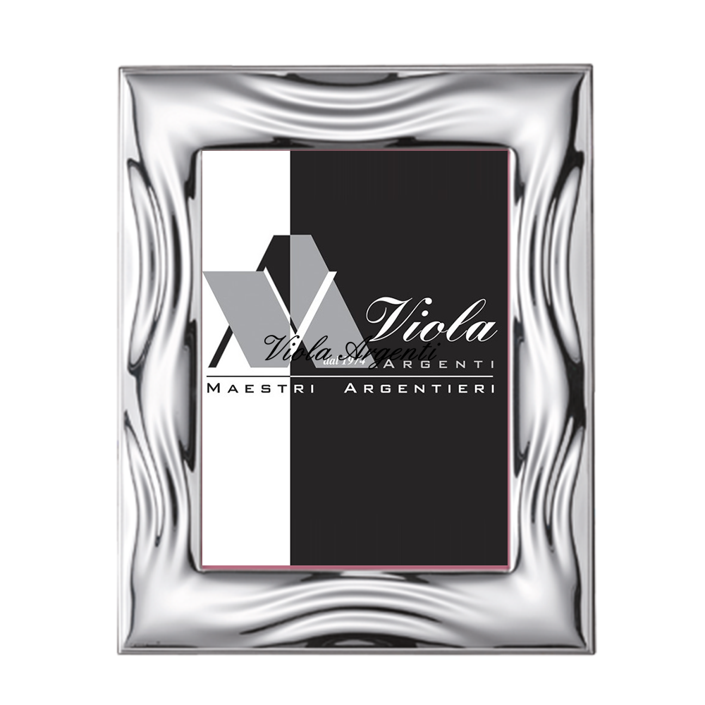 Cornice fascia larga onde di . Argento online