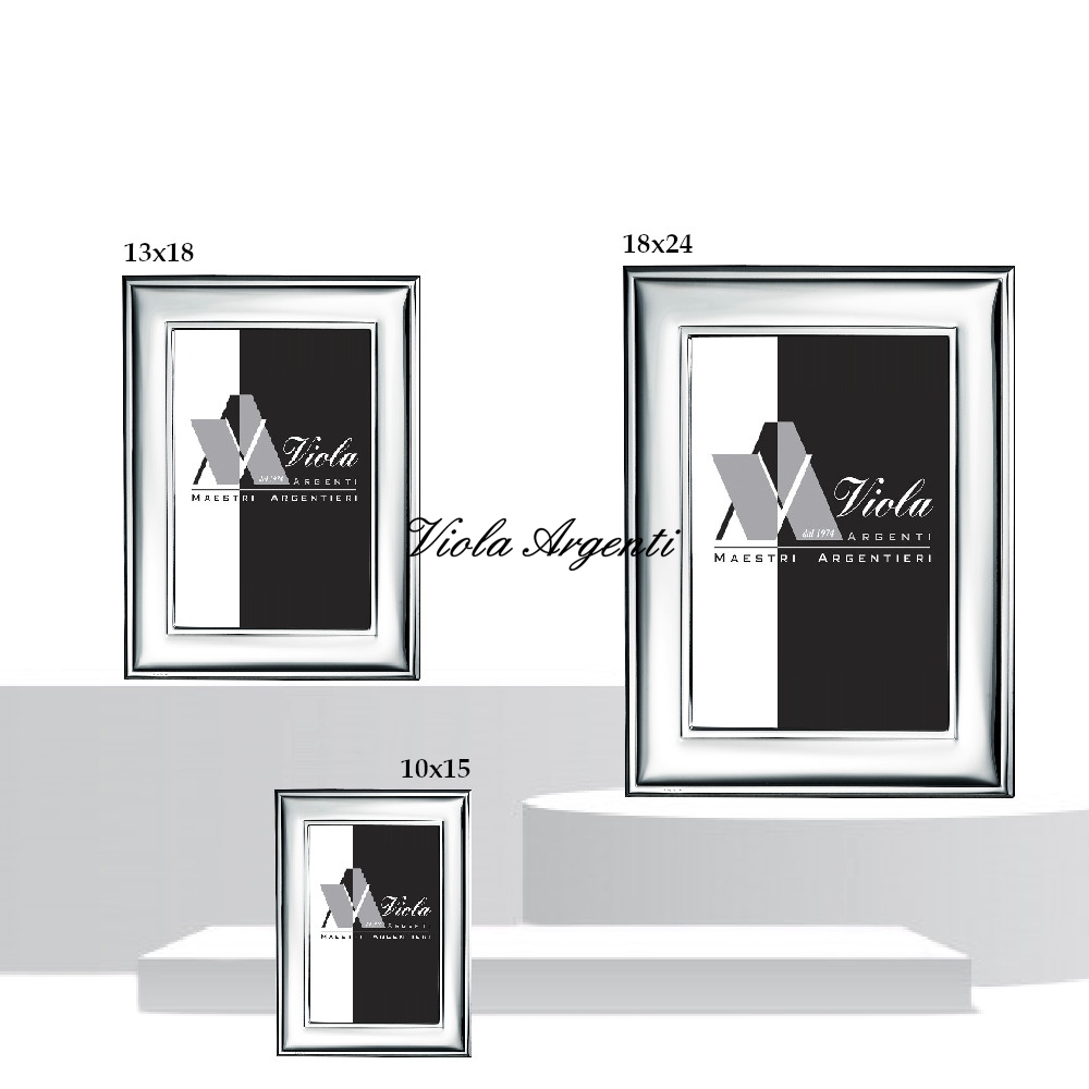 Cornice bordi liscia di . Argento online