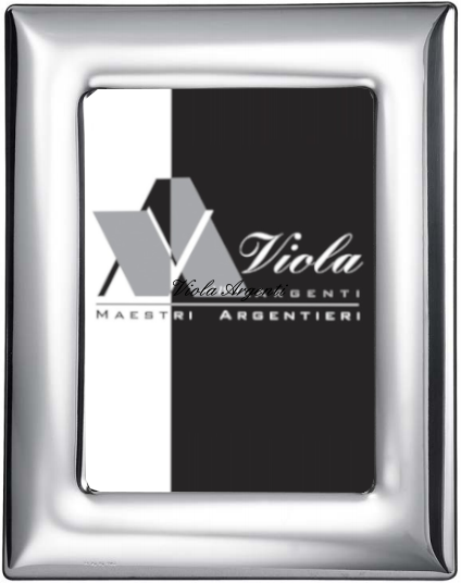 Cornice liscia fascia larga bombata lucida di . Argento online