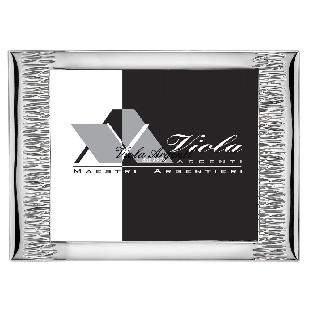Cornice graffiti con specchio di . Argento online