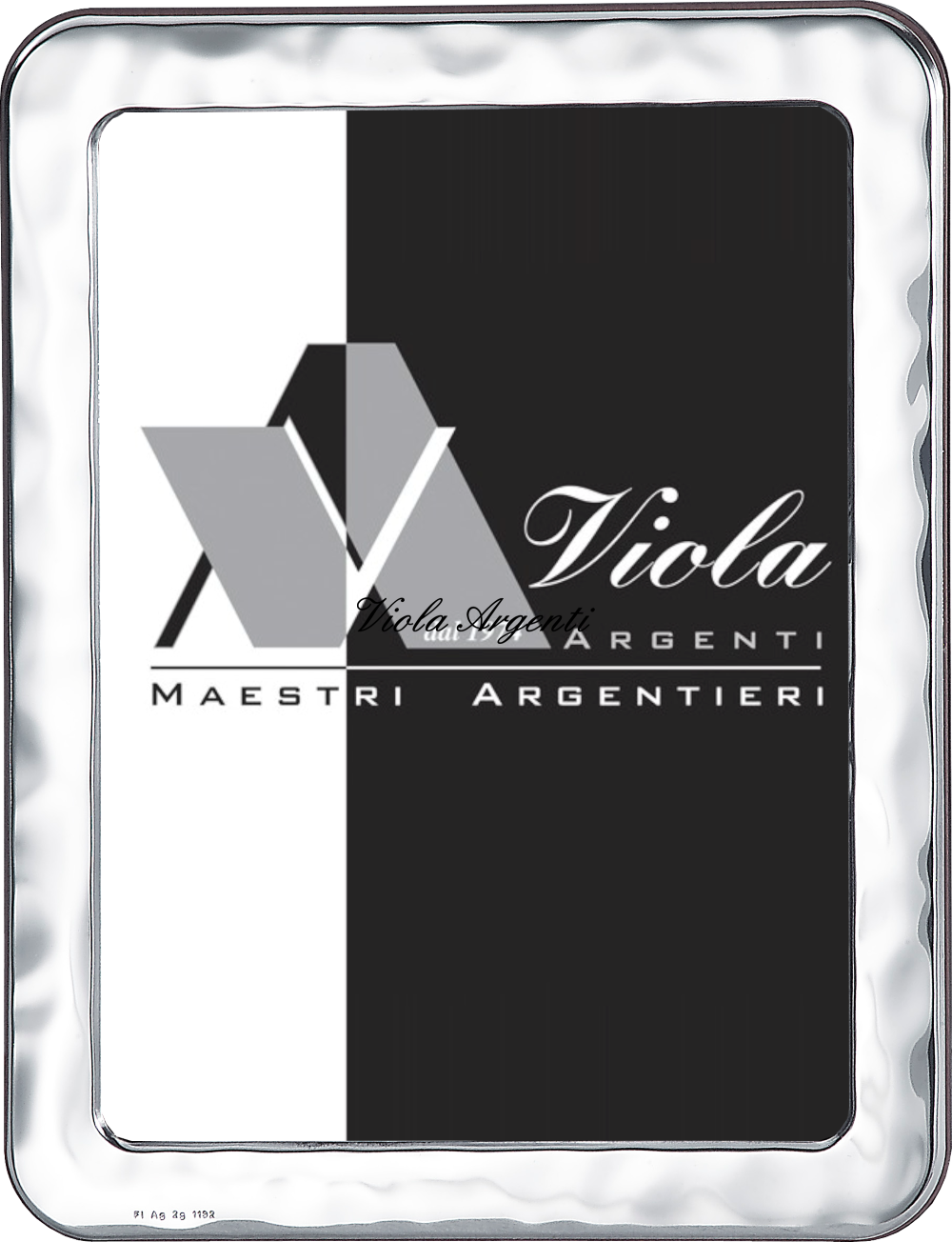 Cornice piatta angolo tondo di . Argento online