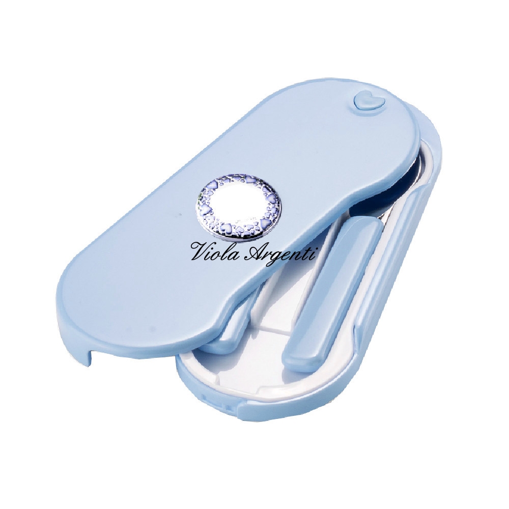 Set pappa cuoricini blu di . Argento online