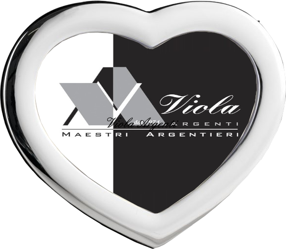 Cornice cuore liscia di . Argento online