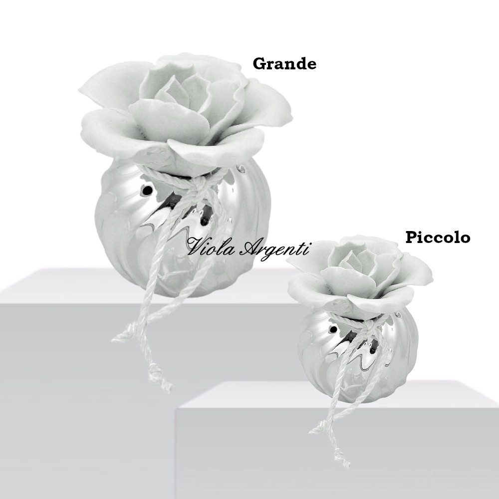 Sfera torchon dalia di . Argento online