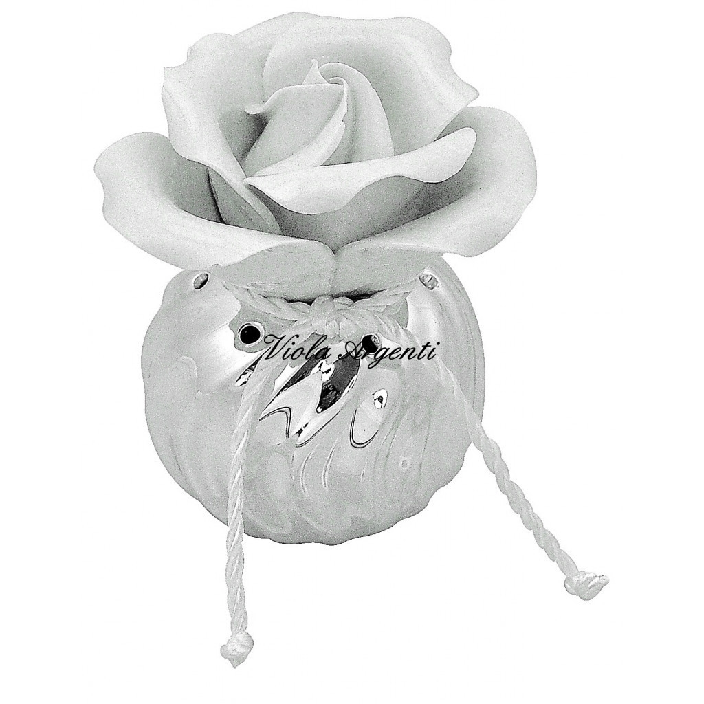 Sfera torchon rosa di . Argento online