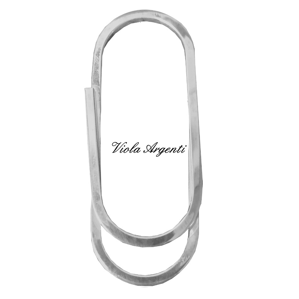Fermasoldi graffetta di . Argento online