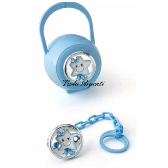 Set scatola e pinza stella di . Argento online