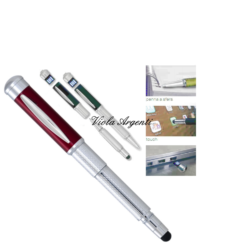 Penna rossa tris di . Argento online