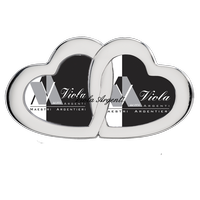 Cornice cuore doppia liscia