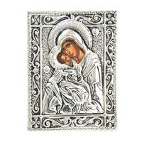 Icona greca madonna con bambino