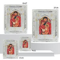 Icona Sacra Famiglia Bizantina 