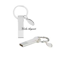 Portachiavi usb bianco