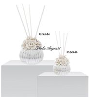 Sfera a goccia fesoni rosa