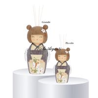 Profumatore bastoncini kokeshi farfalla