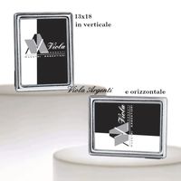 Cornice fascia stretta bombata martellata