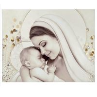 Quadro madonna con bambino