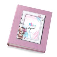 Album rosa orsetto con cornice