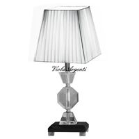 Lampada in cristallo bicolore