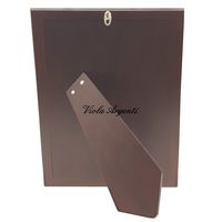 Cornice argento a quadretti - 4