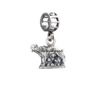 Charm pendente lupa