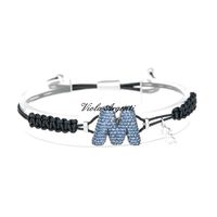 Bracciale con iniziale M - 3