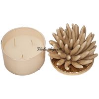 Candela corallo avorio