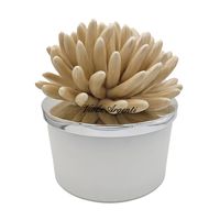 Candela corallo beige grande