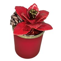 Candela profumata Stella di Natale - 1