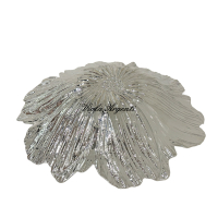 Centrotavola a fiore in vetro madreperlato - 22 cm - 2