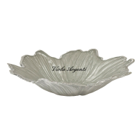 Centrotavola a fiore in vetro madreperlato - 22 cm - 3