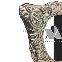 Cornice lavorata vittoriana interno tonda