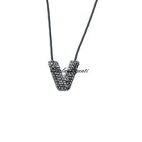 Collana con iniziale V - 3