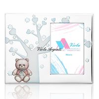 Cornice albero della felicit&agrave; azzurro