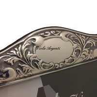 Cornice orizzontale lavorazione floreale - 4
