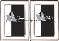 Cornice argento liscia - 3