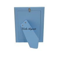 Cornice portafoto bimbo in argento laminato - 2