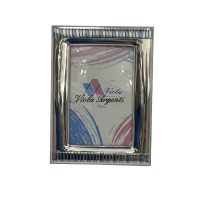 Cornice portafoto bimbo in argento laminato - 3