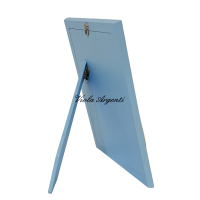 Cornice portafoto bimbo in argento laminato - 2