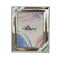 Cornice portafoto bimbo in argento laminato - 3