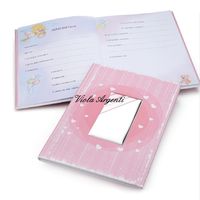 Diario nascita diagonale rosa