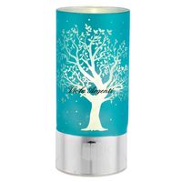 Lampada notte azzurra albero della vita