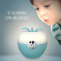 Lampada azzurra Mickey Mela