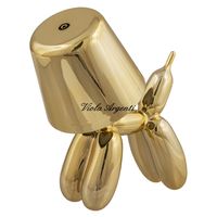 Lampada cagnolino colore oro