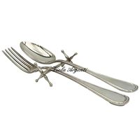 Posate in argento 800