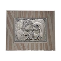 Quadro argentato Sacra Famiglia