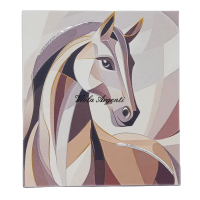 Quadro moderno cavallo astratto