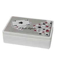 Scatola carte da gioco decorata - 1