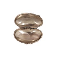 Scatolina argento confetto inciso - 3