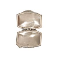 Scatolina argento rettangolare incisa - 3
